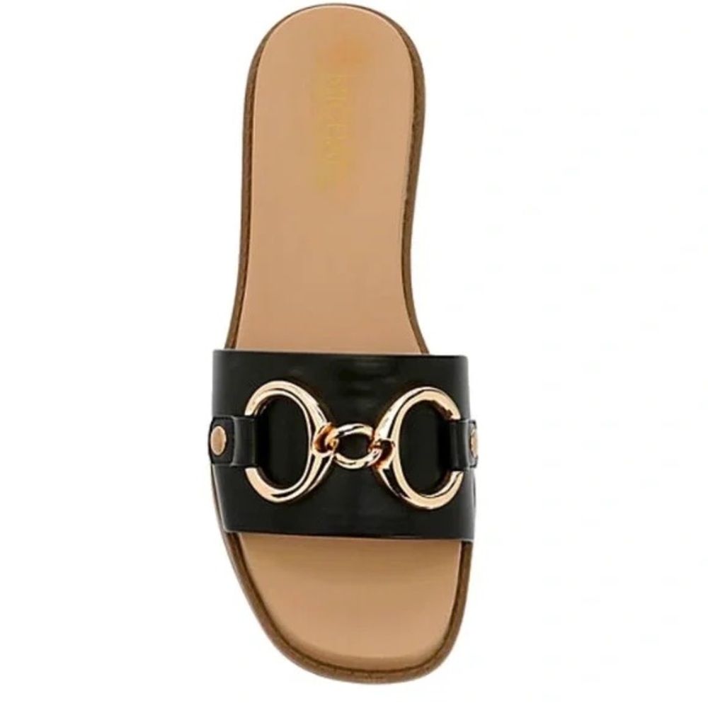 Black Michael Shannon Sandals